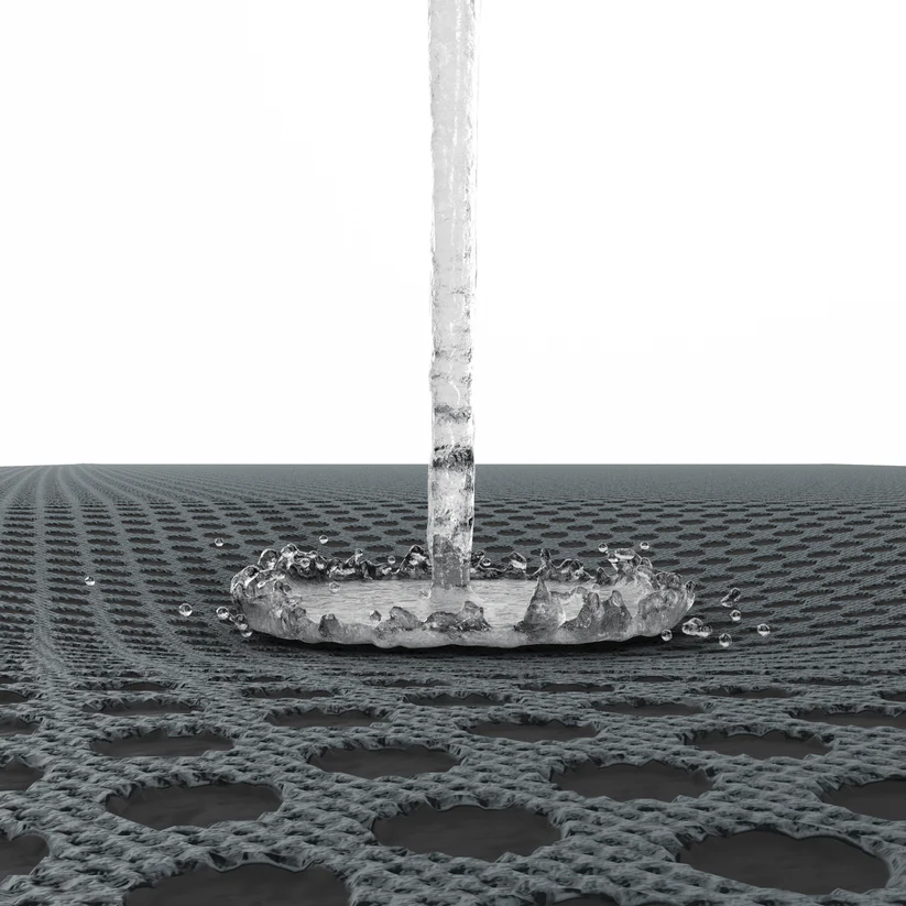 Cool Towel Bottle - Black